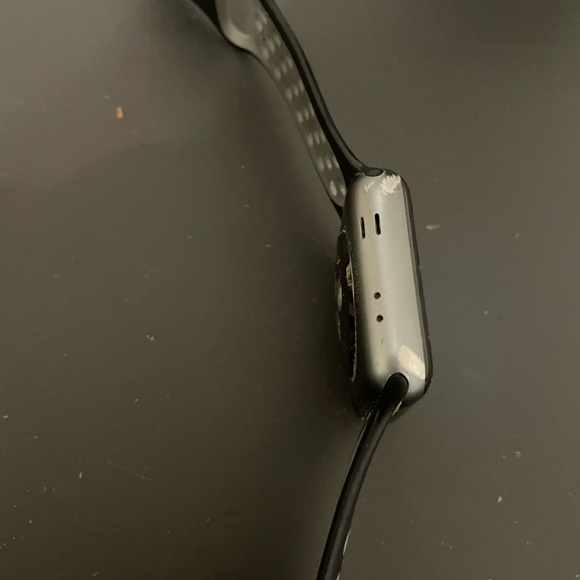 Apple Smartwatch with Black Perforated Band - Picture 6 of 10